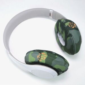 BeatKicks Headphone Covers Forest Green Camo